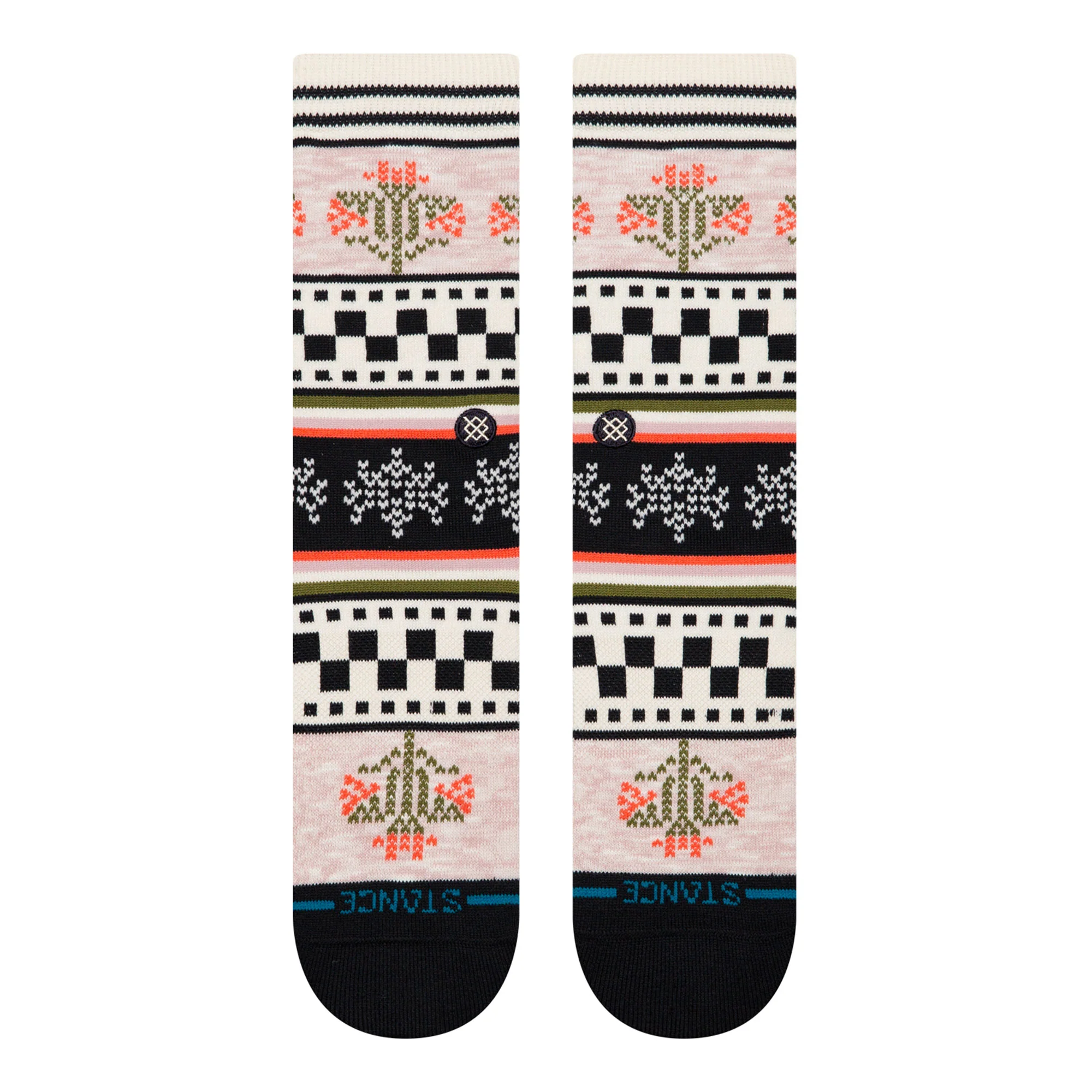 Winter Bloom Crew Socks - Image 3