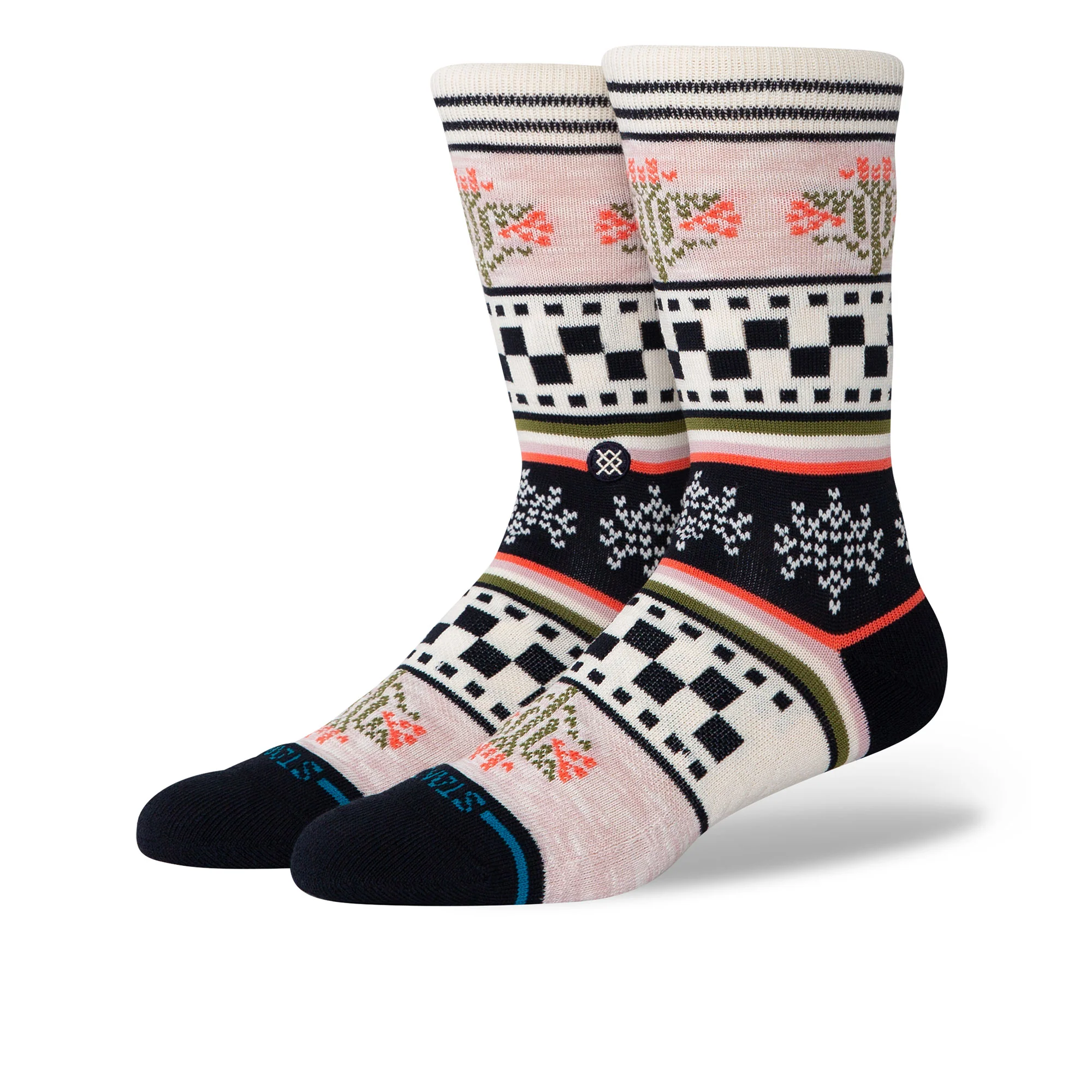 Winter Bloom Crew Socks - Image 4