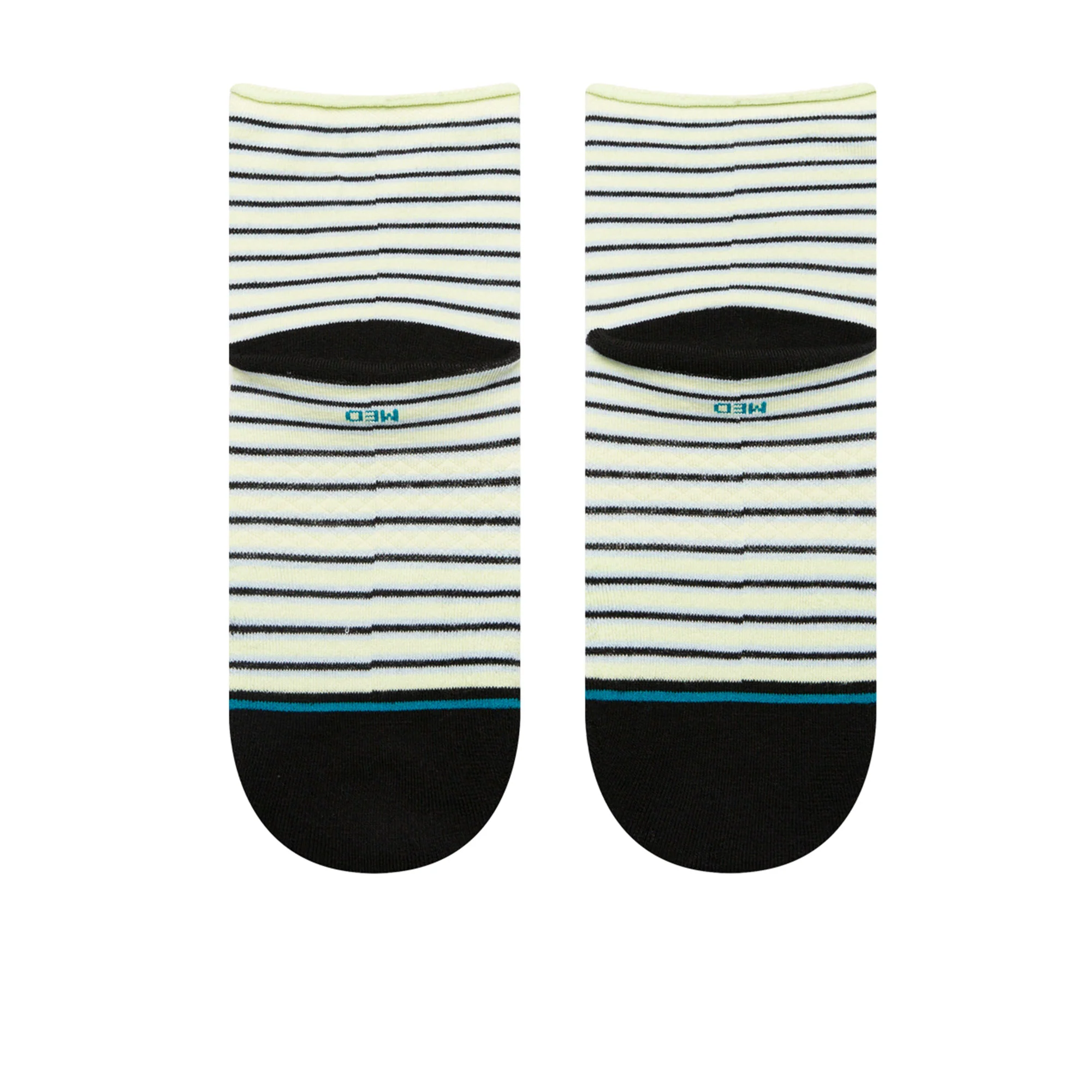 Wmns Blue Fade Quarter Socks - Image 2