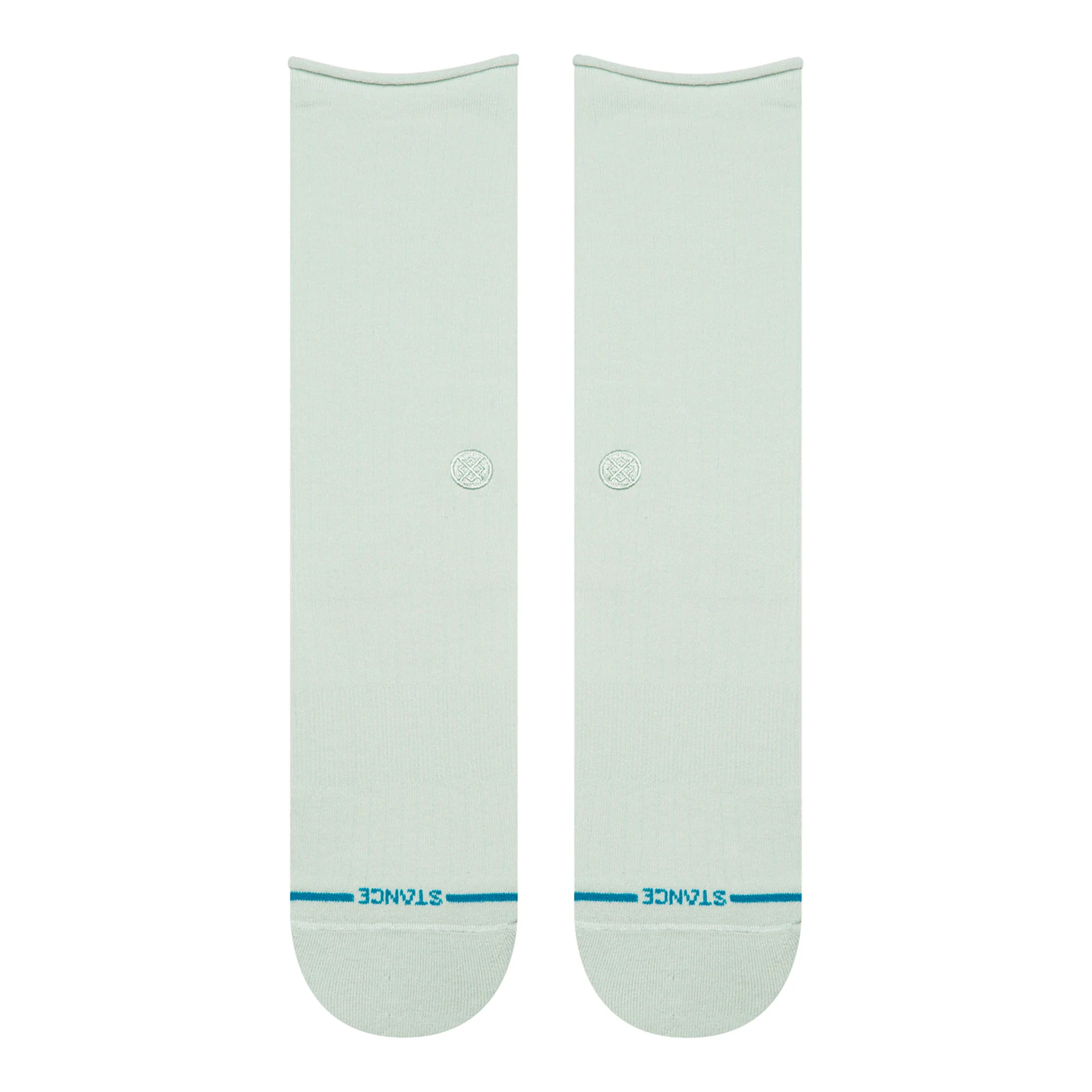Wmns Rolled Solid Crew Socks - Image 3