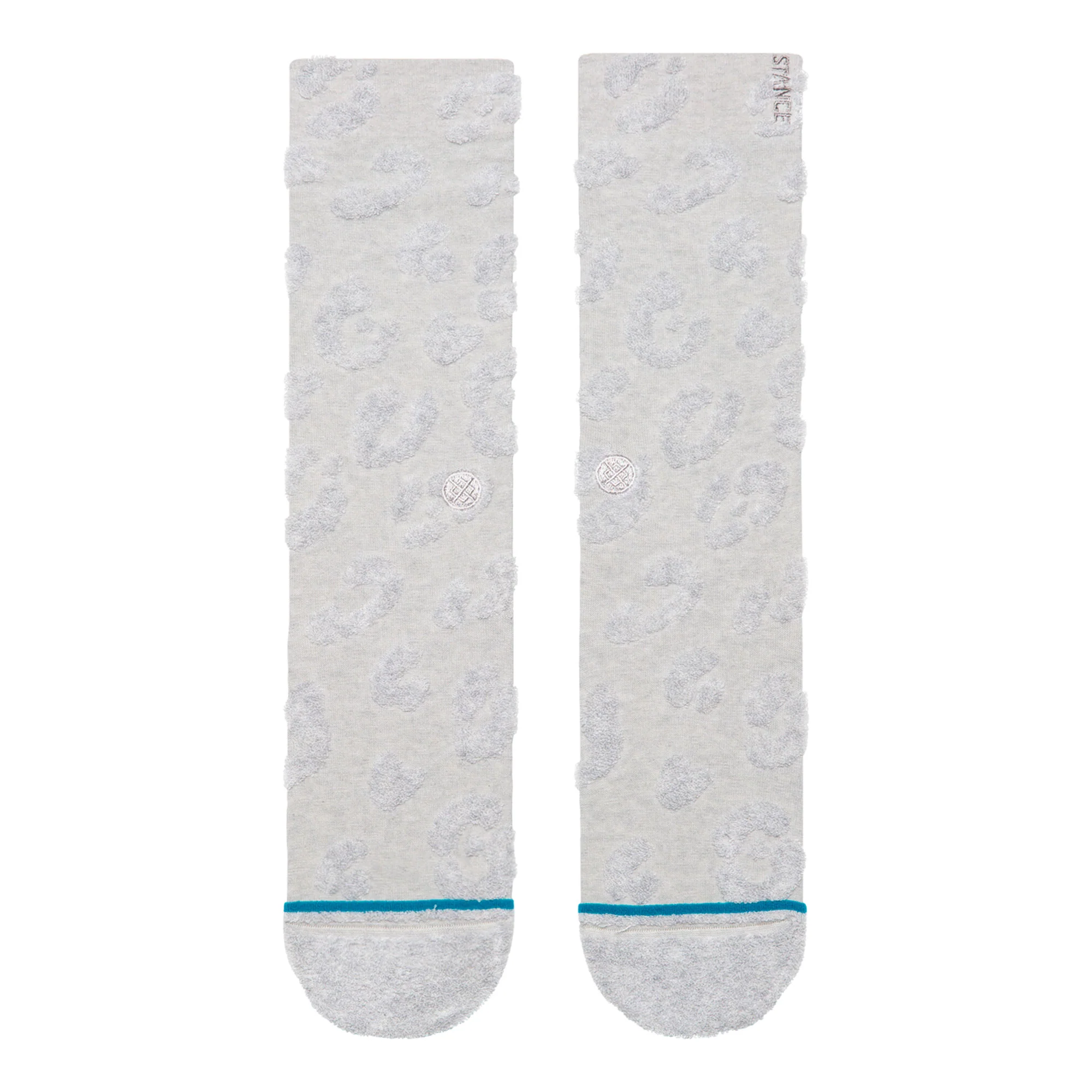 Wmns Terry Cheetah Crew Socks - Image 3