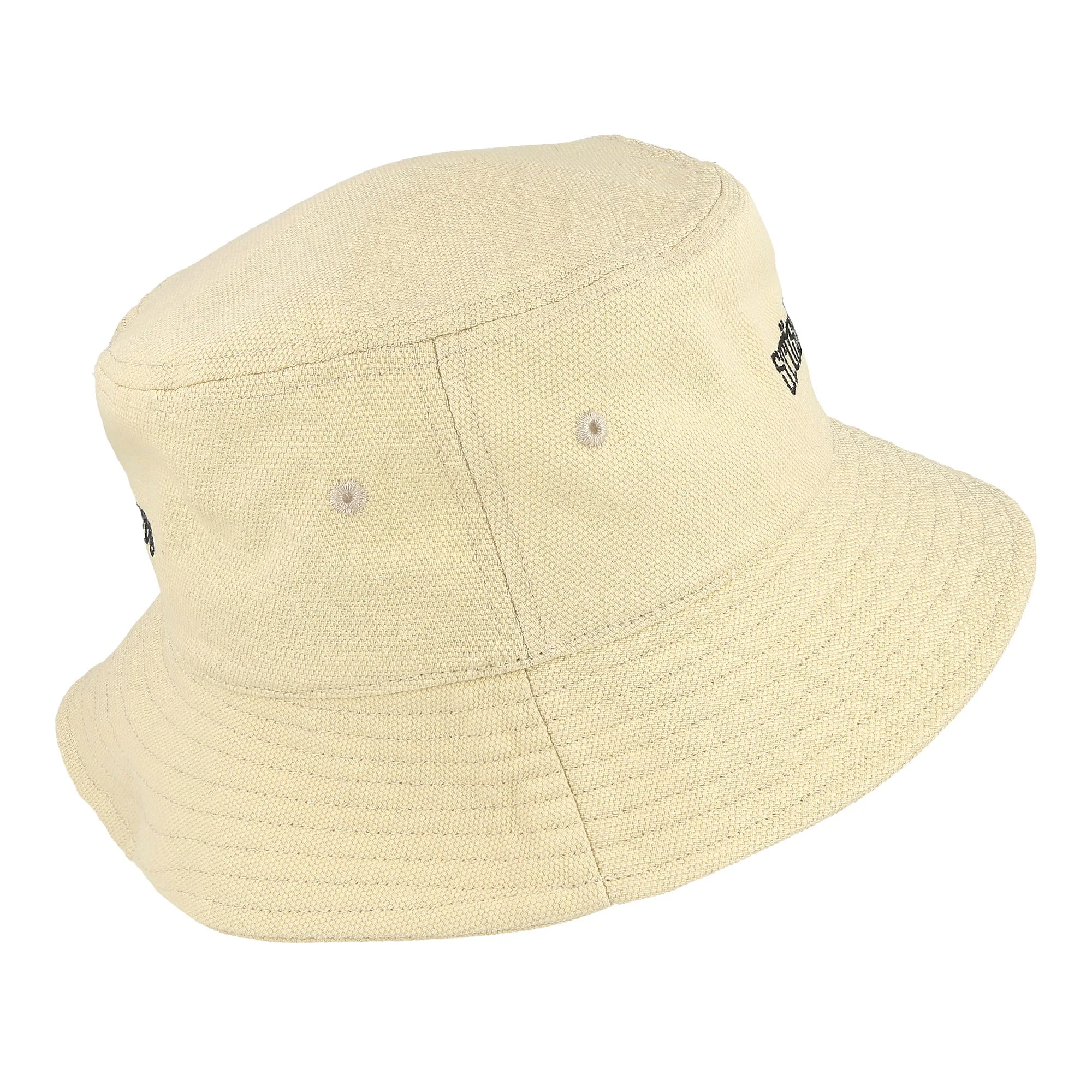 Canvas Wide Brim Bucket Hat - Image 3
