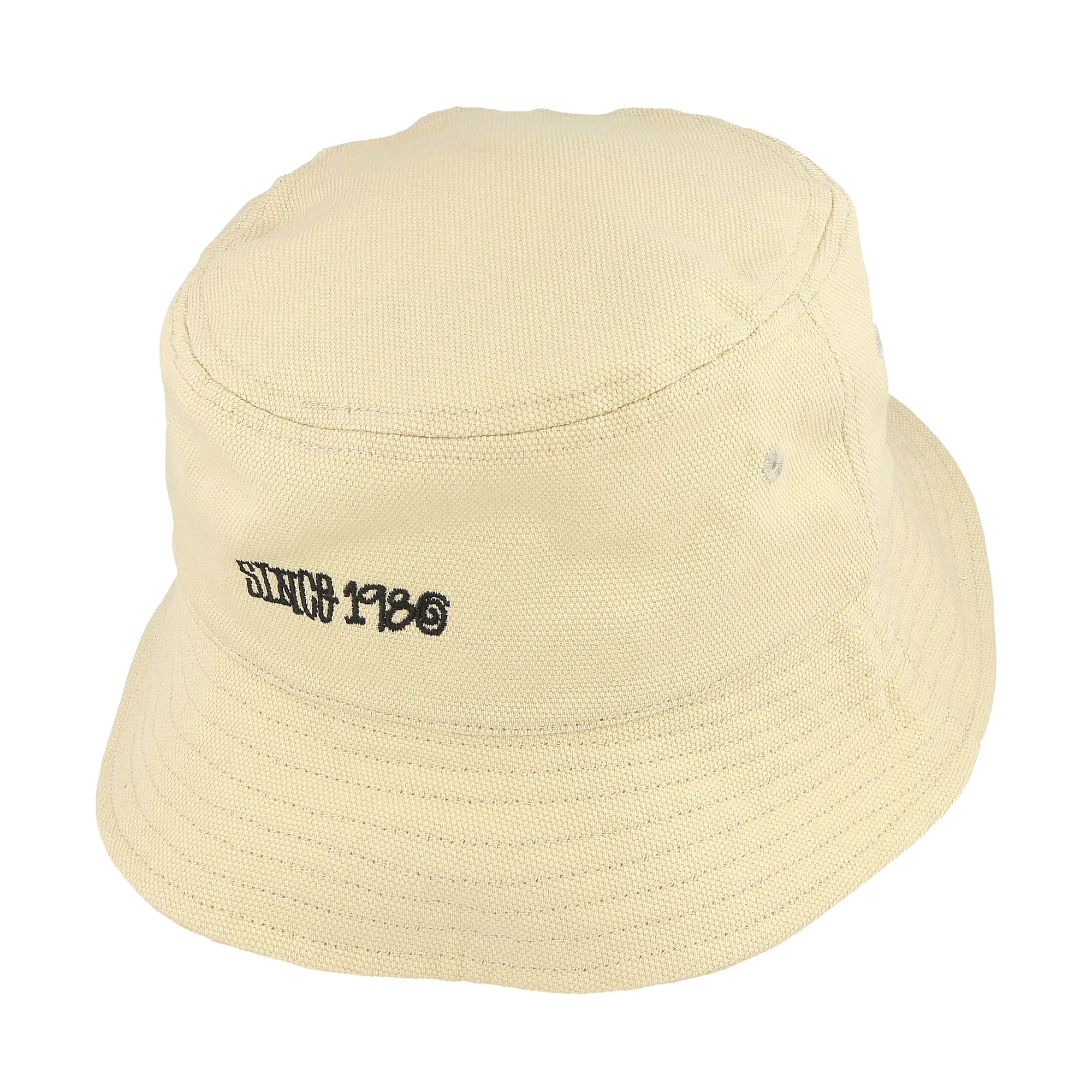 Canvas Wide Brim Bucket Hat - Image 5