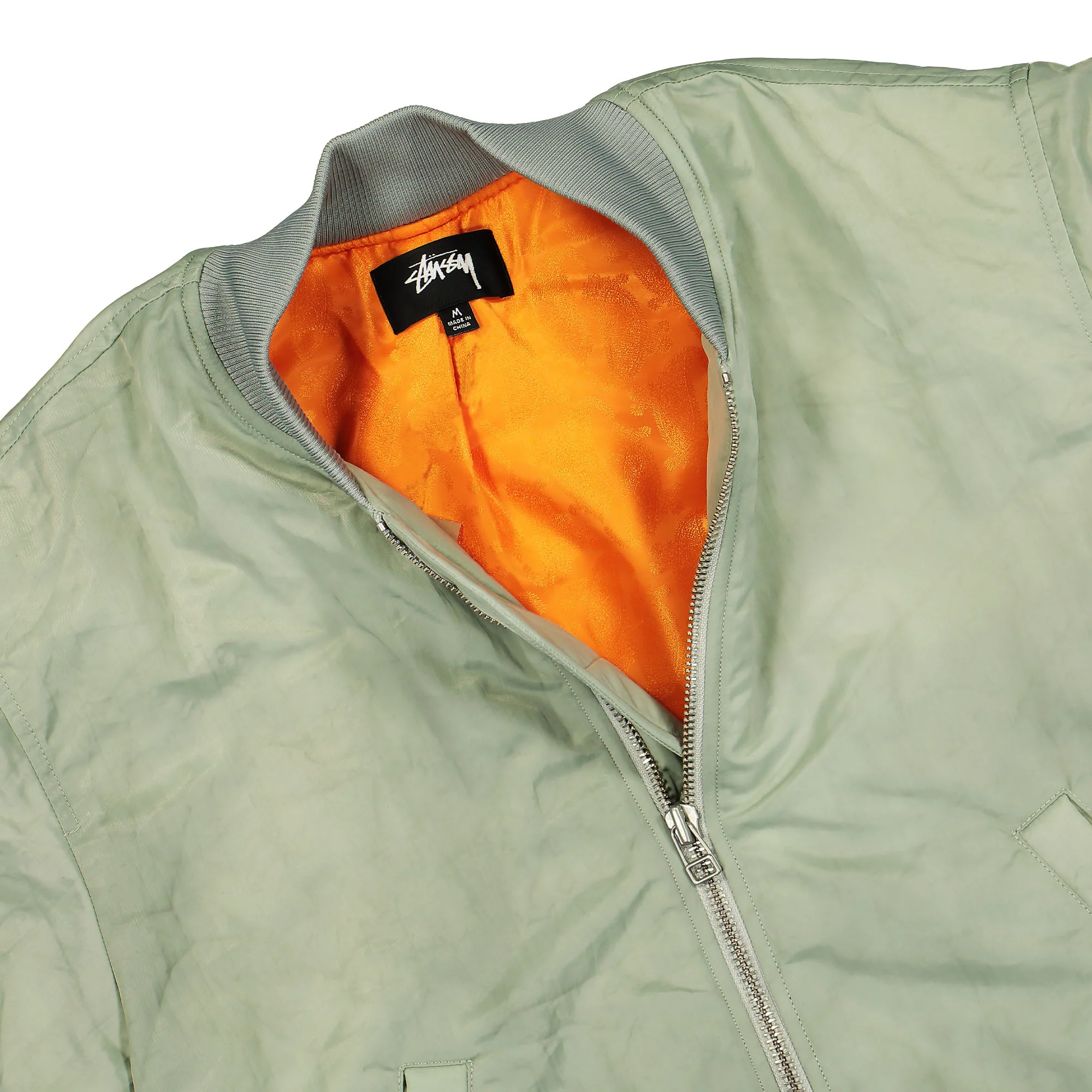 Dyed Nylon Bomber - Image 4