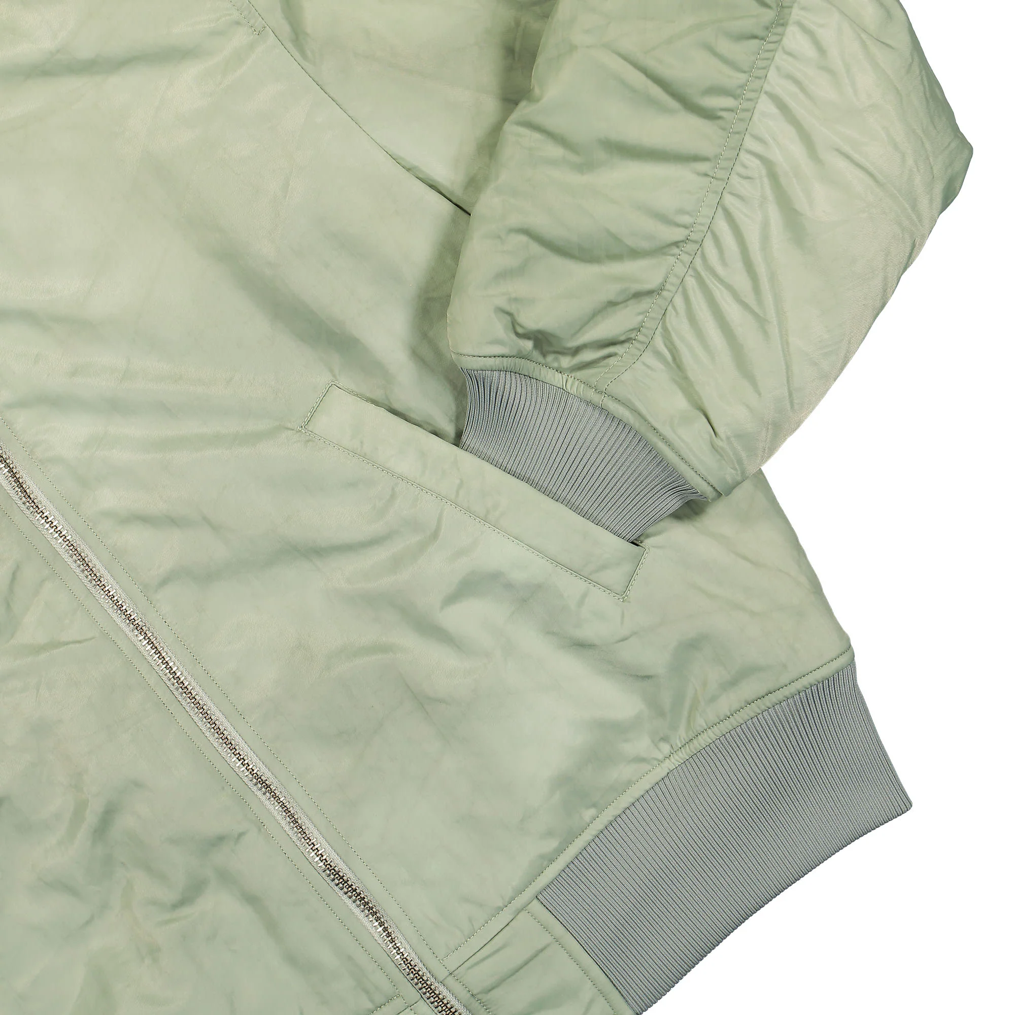 Dyed Nylon Bomber - Image 5