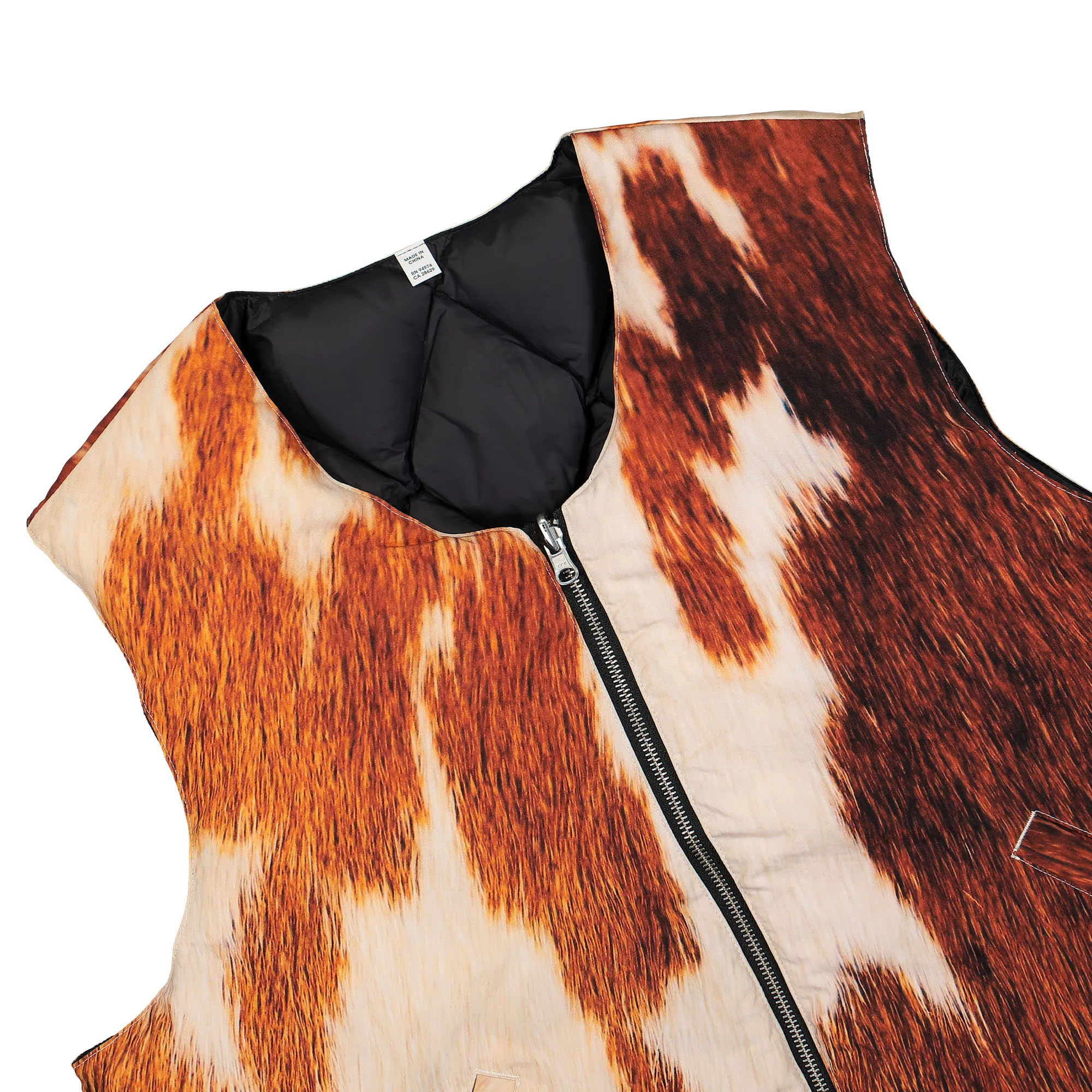 Reversible Quilted Vest - Image 3