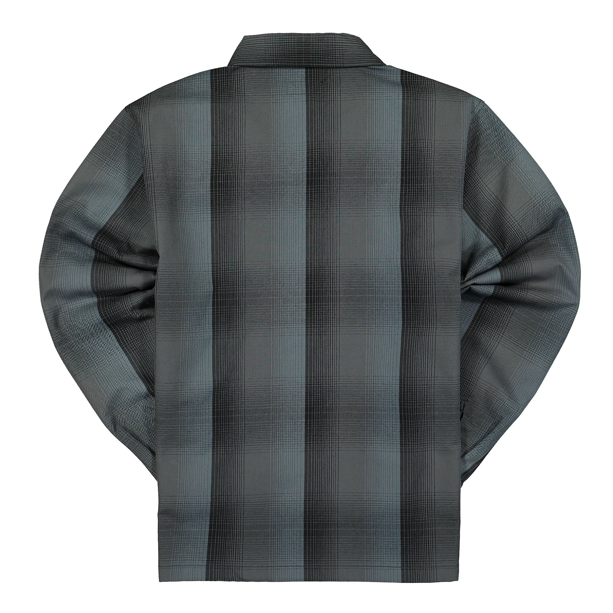 Shadow Plaid Zip Shirt - Image 2