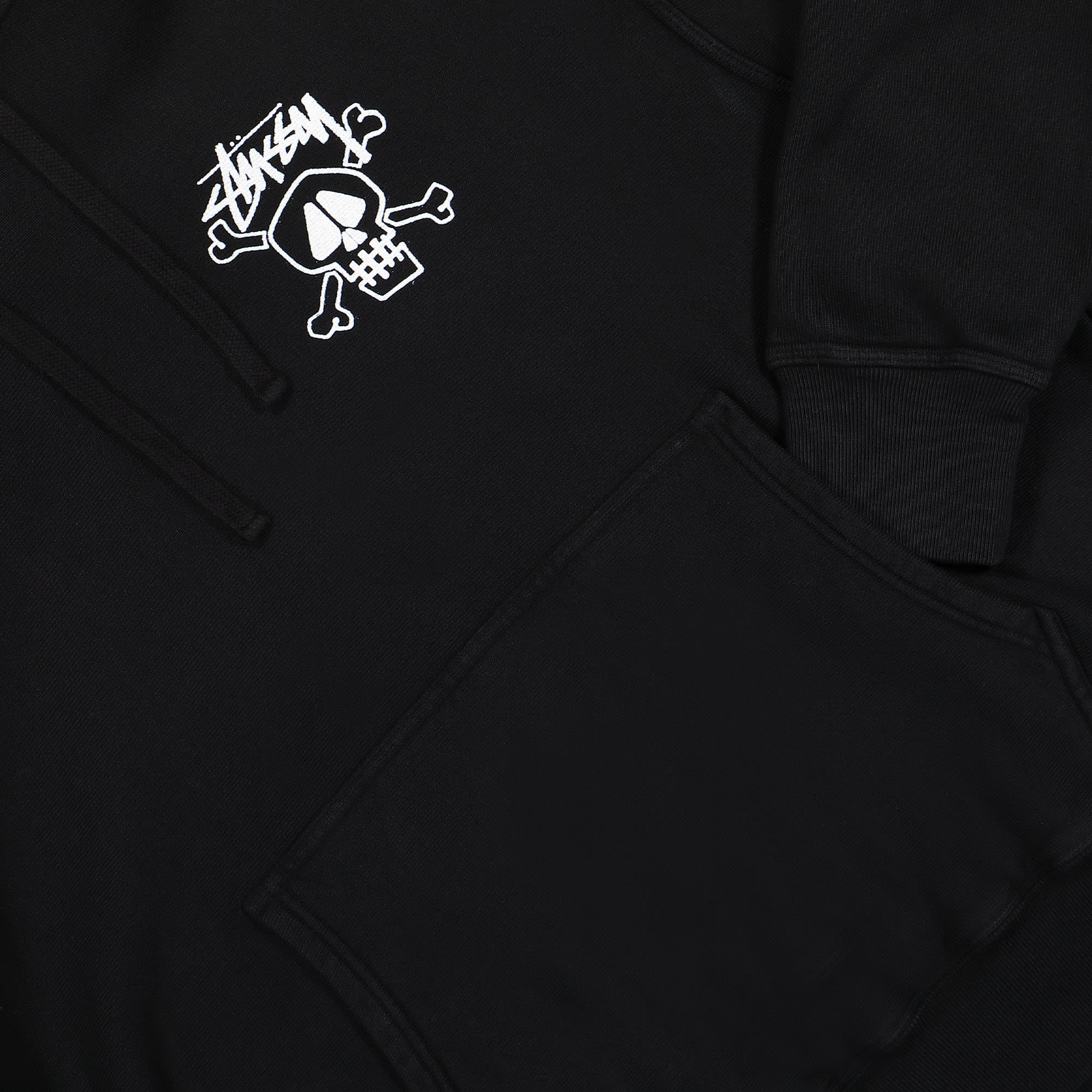 Skull & Bones Pig. Dyed Hoodie - Image 4