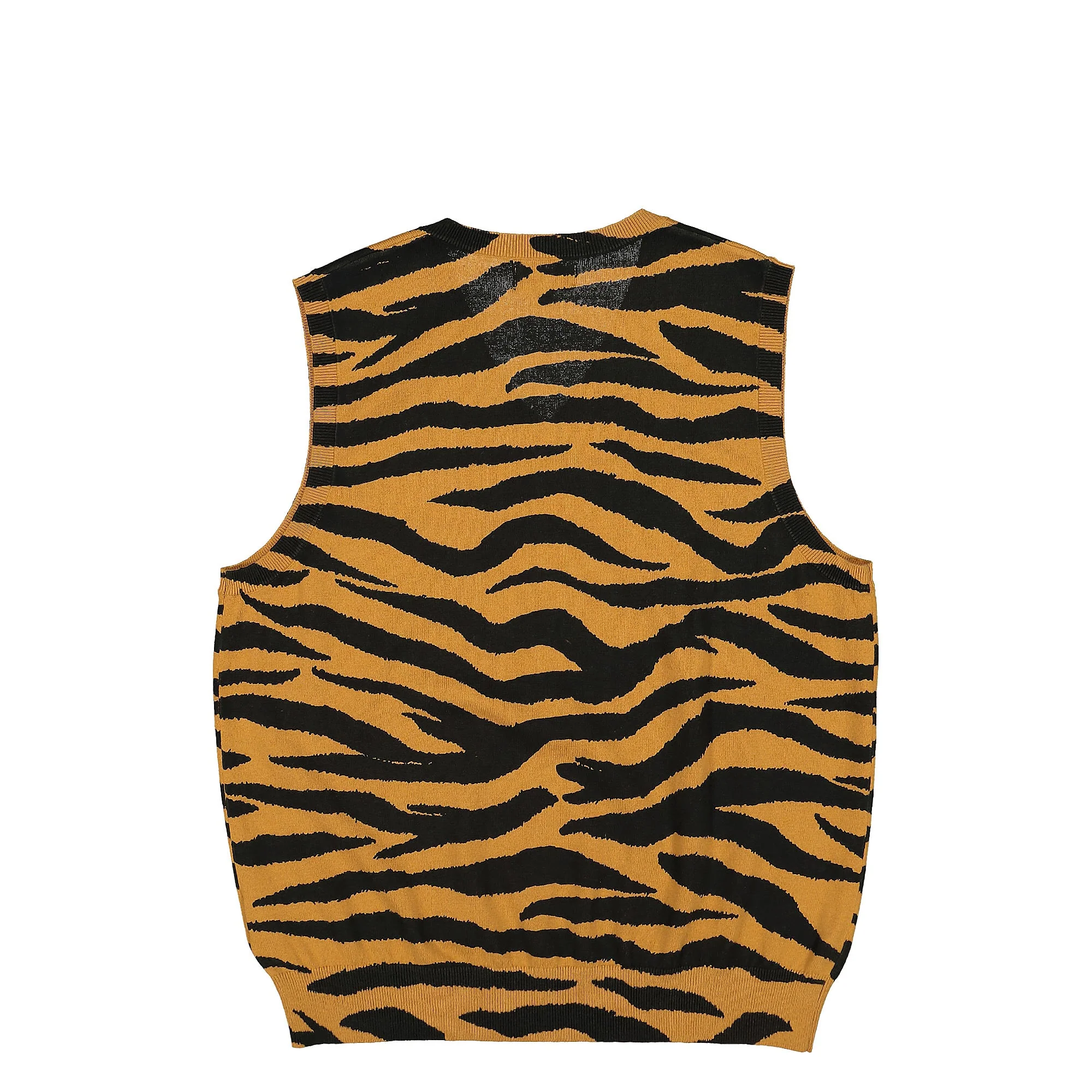 Tiger Printed Sweater Vest - Image 2