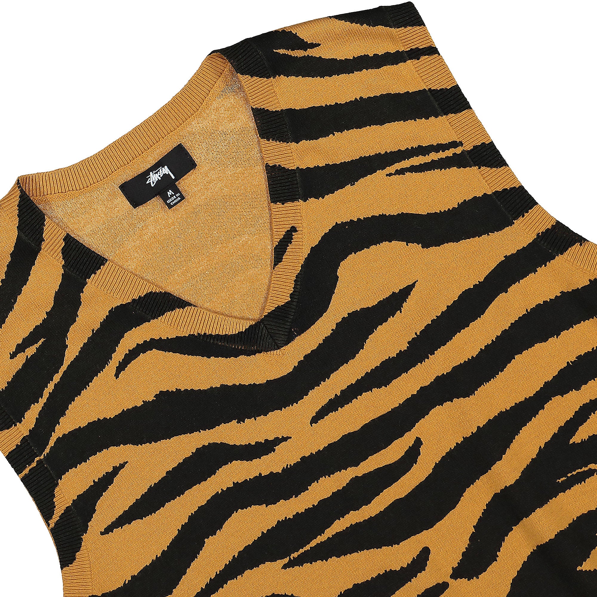 Tiger Printed Sweater Vest - Image 3