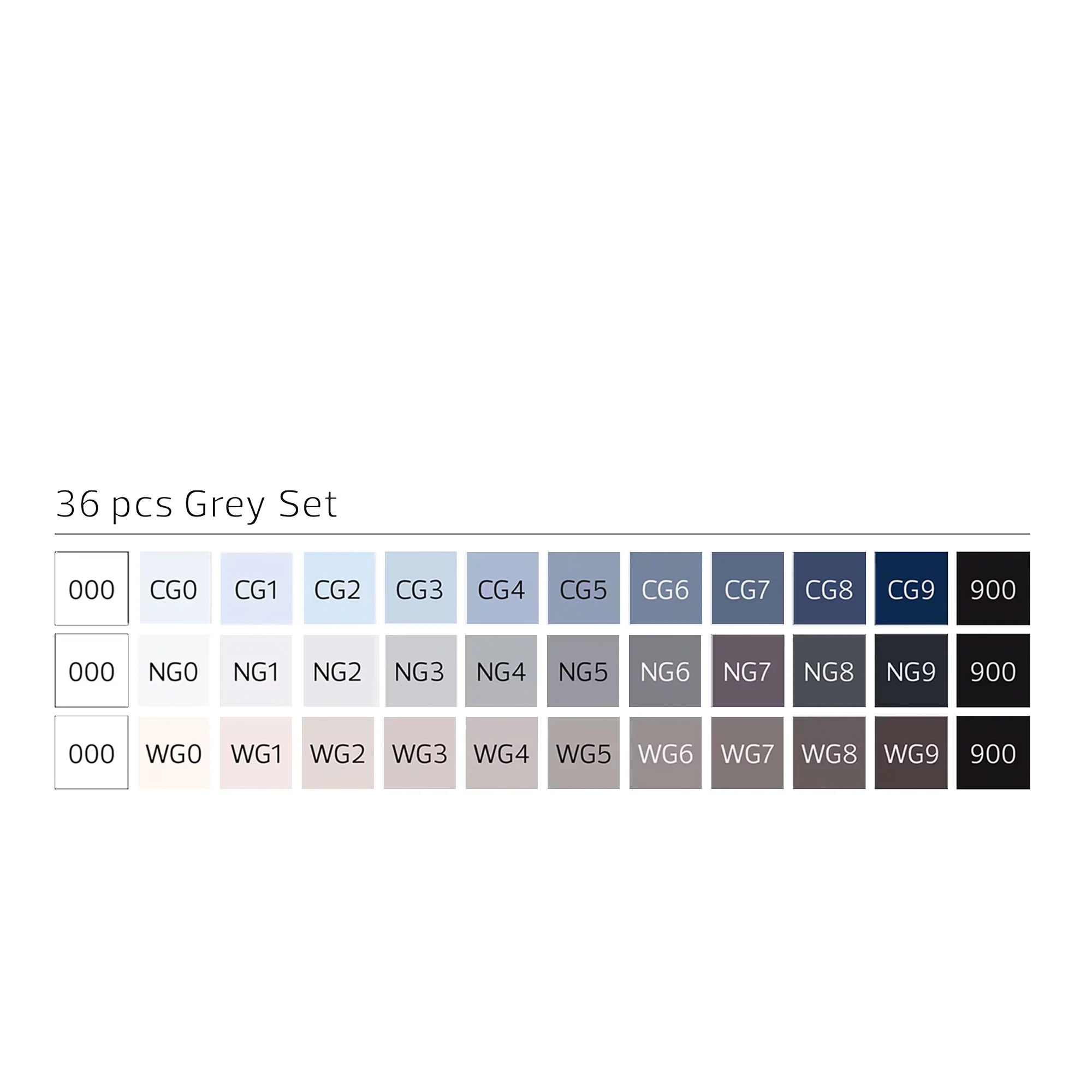 Marker 36er Grey Set - Image 3