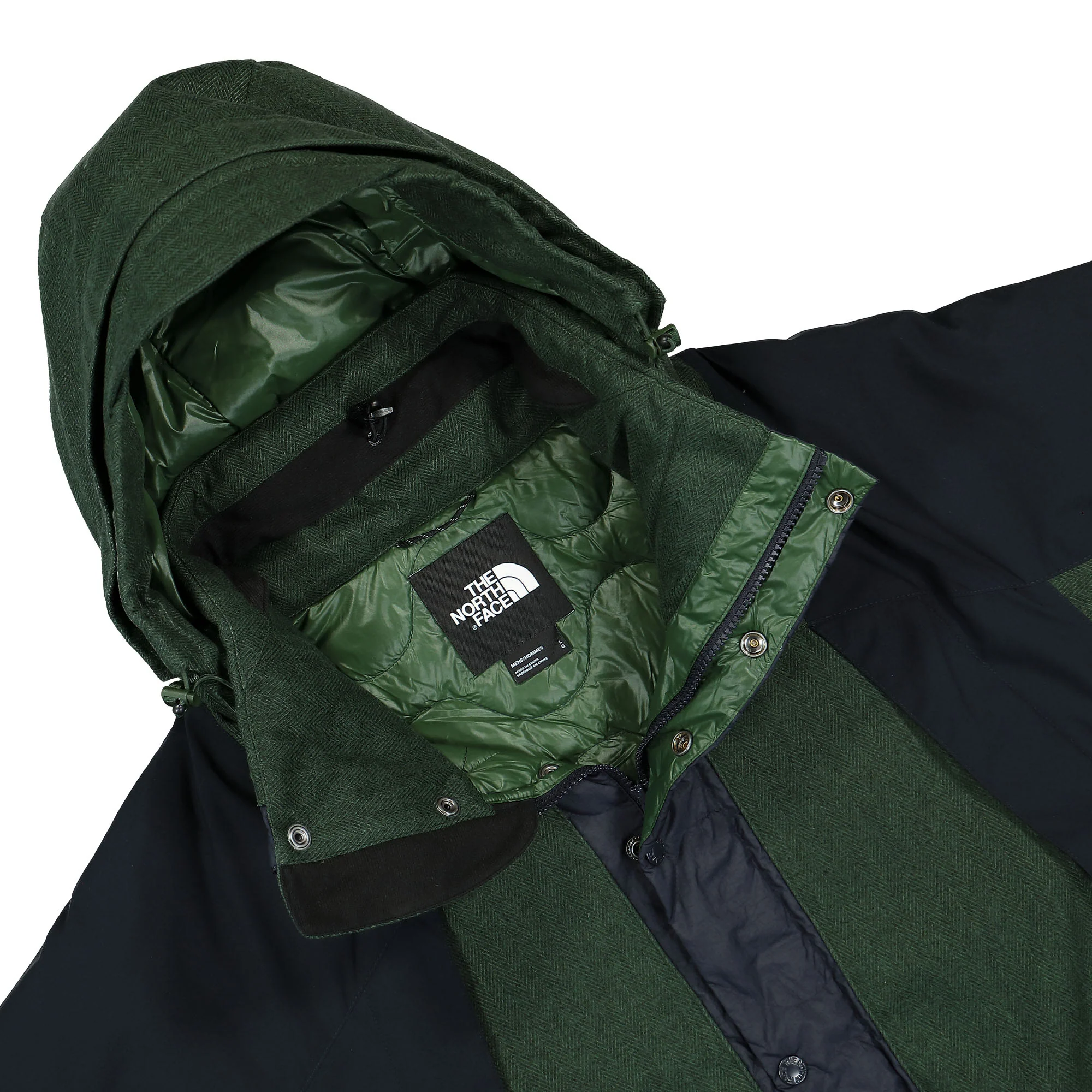 Fabric Mix Down Jacket - AP - Image 3