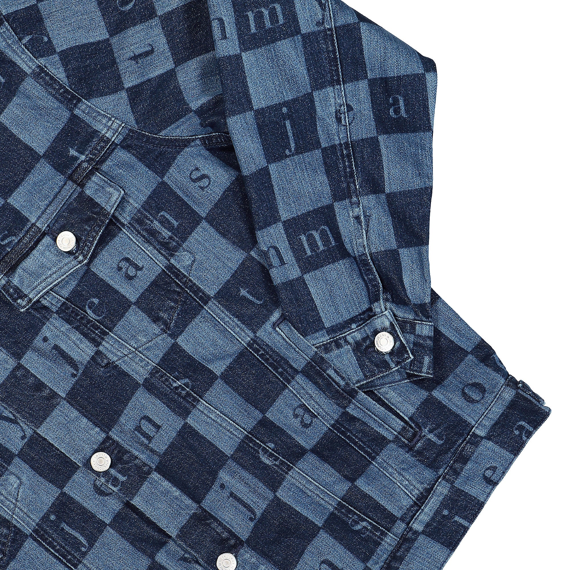 TJCU Monogram Trucker Jacket - Image 5