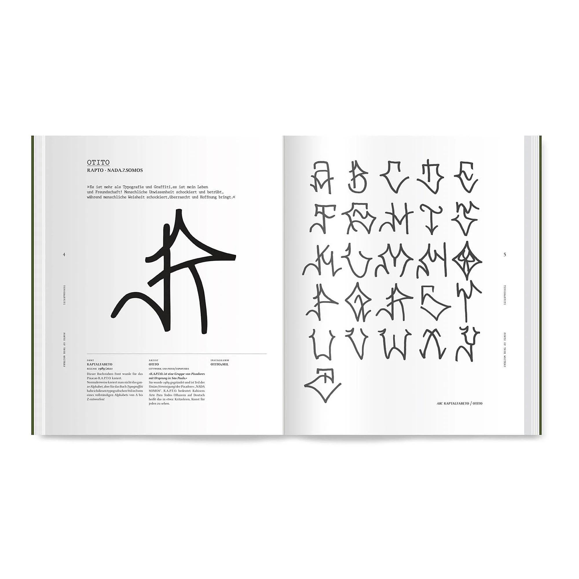 Typograffiti Fonts Of True Writers Book - Image 2