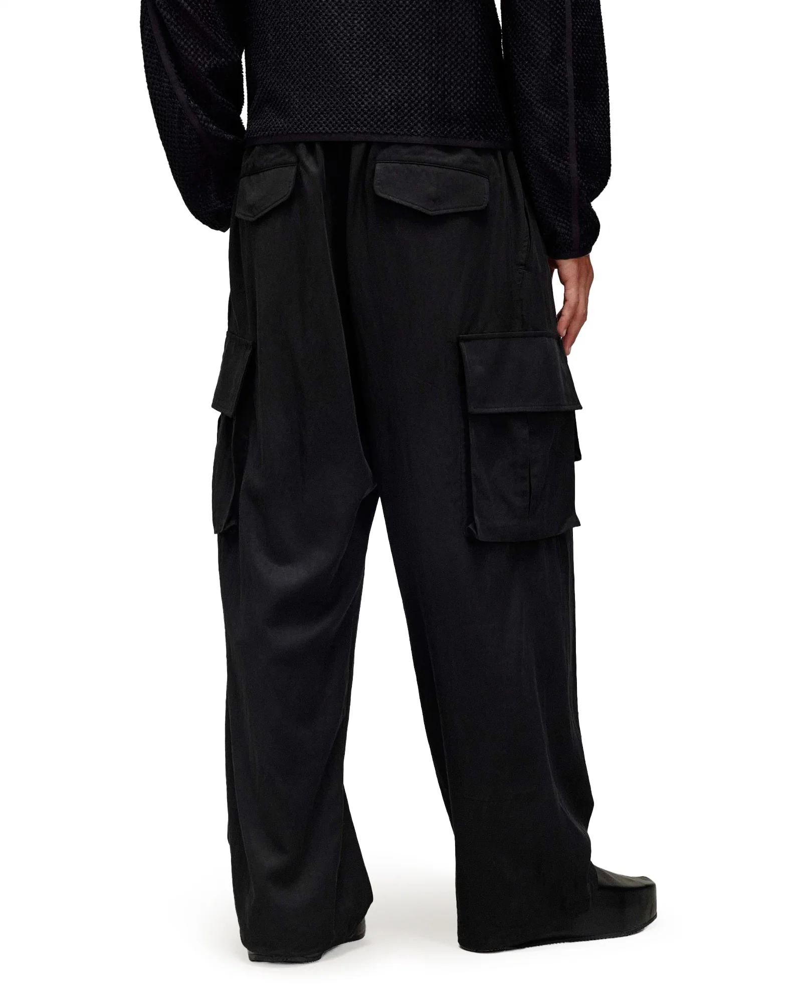 Refined Wool Cargo Pants - Image 4